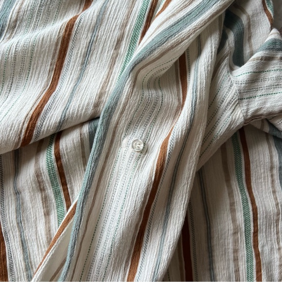 FRANSA Fanadja Blouse Cotton 3/4 Sleeves V Neck Size XL - Picture 13 of 15